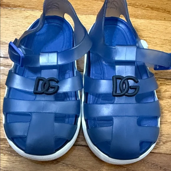 Dolce & Gabbana Blue Kids Sandals - Picture 5 of 5